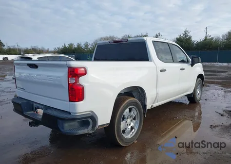 2022 Chevrolet Silverado 1500 Ltd 4Wd Short Bed Wt z USA, uszkodzony, nr VIN 1GCUYAED4NZ208073